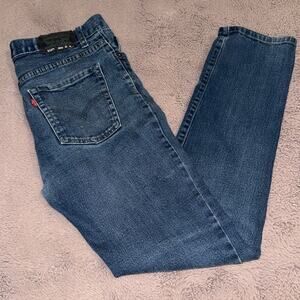 Levi's 510 Skinny Black Label Denim Jeans Size 20 Reg 30x30 Skinny Jeans